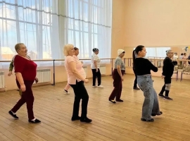 Танцы объединили активное старшее поколение Буинска