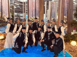 Народный ансамбль «Алабуга» представил культурное наследие татар на Международном фестивале молодежи
