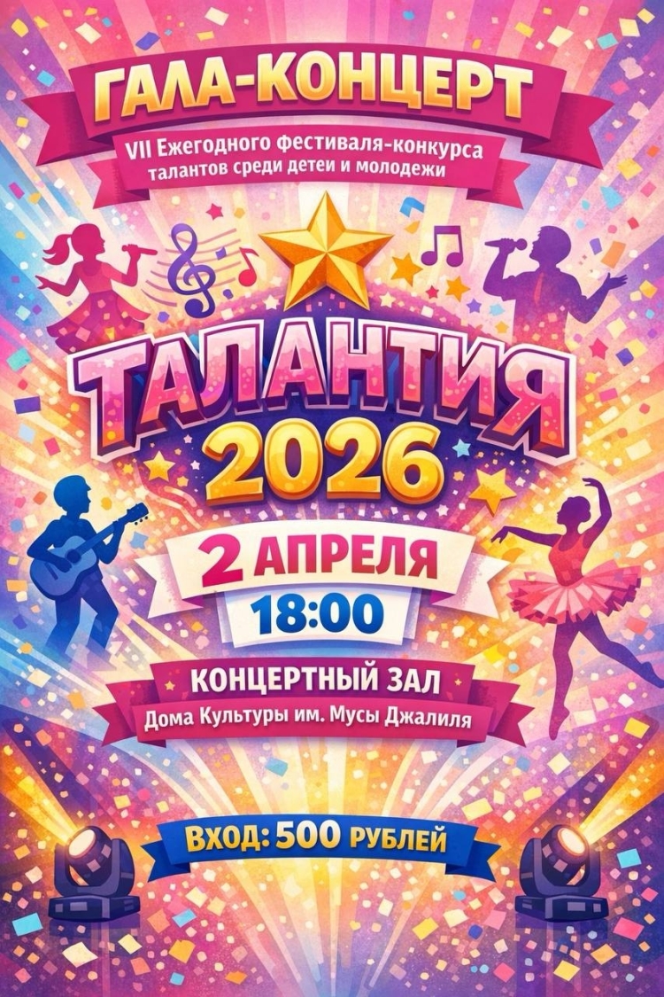Гала-концерт конкурса-фестиваля «Талантия – 2026»