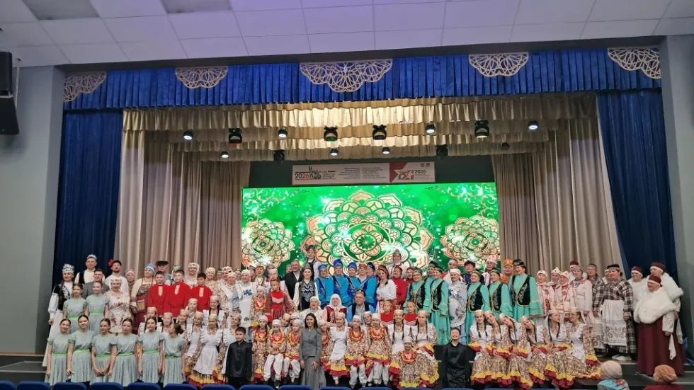 В Апастовском районе торжественно открыли Год единства народов России и Год воинской и трудовой доблести