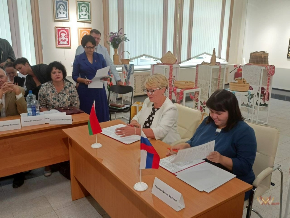 ГБУ «Таткультресурсцентр» подписал соглашение о сотрудничестве с Минским центром народного творчества