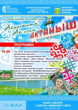 Актаныш районы Мәдәнияте көне турында Дилбәр Әнварова белән фикерләшәбез