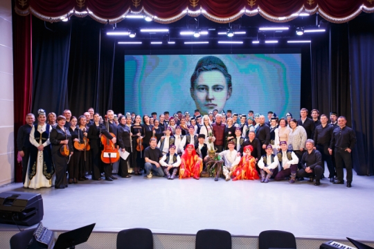 В Балтасях представили премьеру вокально-хореографического спектакля «Шурале: эхо Кырлая»