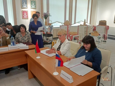 ГБУ «Таткультресурсцентр» подписал соглашение о сотрудничестве с Минским центром народного творчества