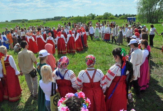 Праздник русского фольклора в Лаишевском районе. Фото М.Платонов