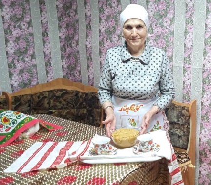 Блюдо әлбә от Нигъматзяновой Марвар Мубаракшовны, село Кулле-Кими  Атнинского района РТ
