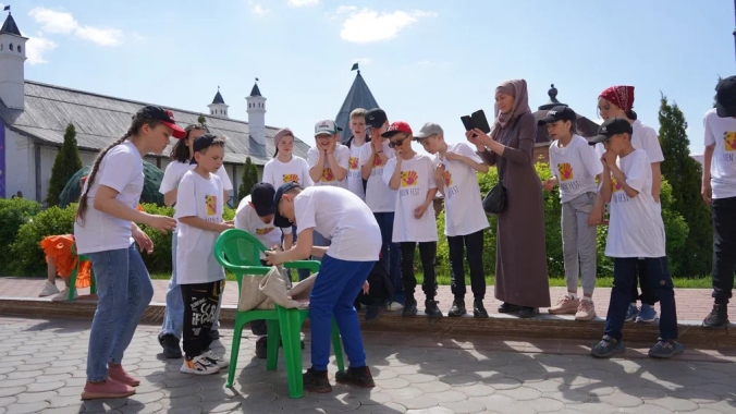 Балалар төрле ярышларда катнашты