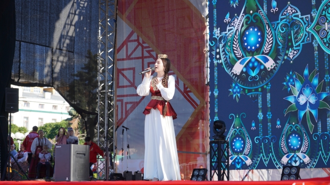 Миләүшә Закирова Бөтенроссия балалар Фольклориадасында катнашты