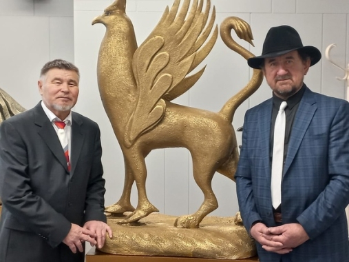 Скульптура Грифон. Виктор Селиверстов