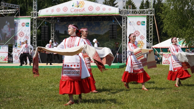 На празднике марийской культуры «Семык-2023»
