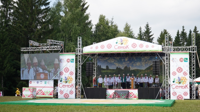 На празднике марийской культуры «Семык-2023»