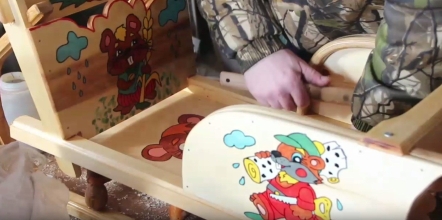 Пшалымские сани, изготовленные мастерами д. Верхние Пшалым