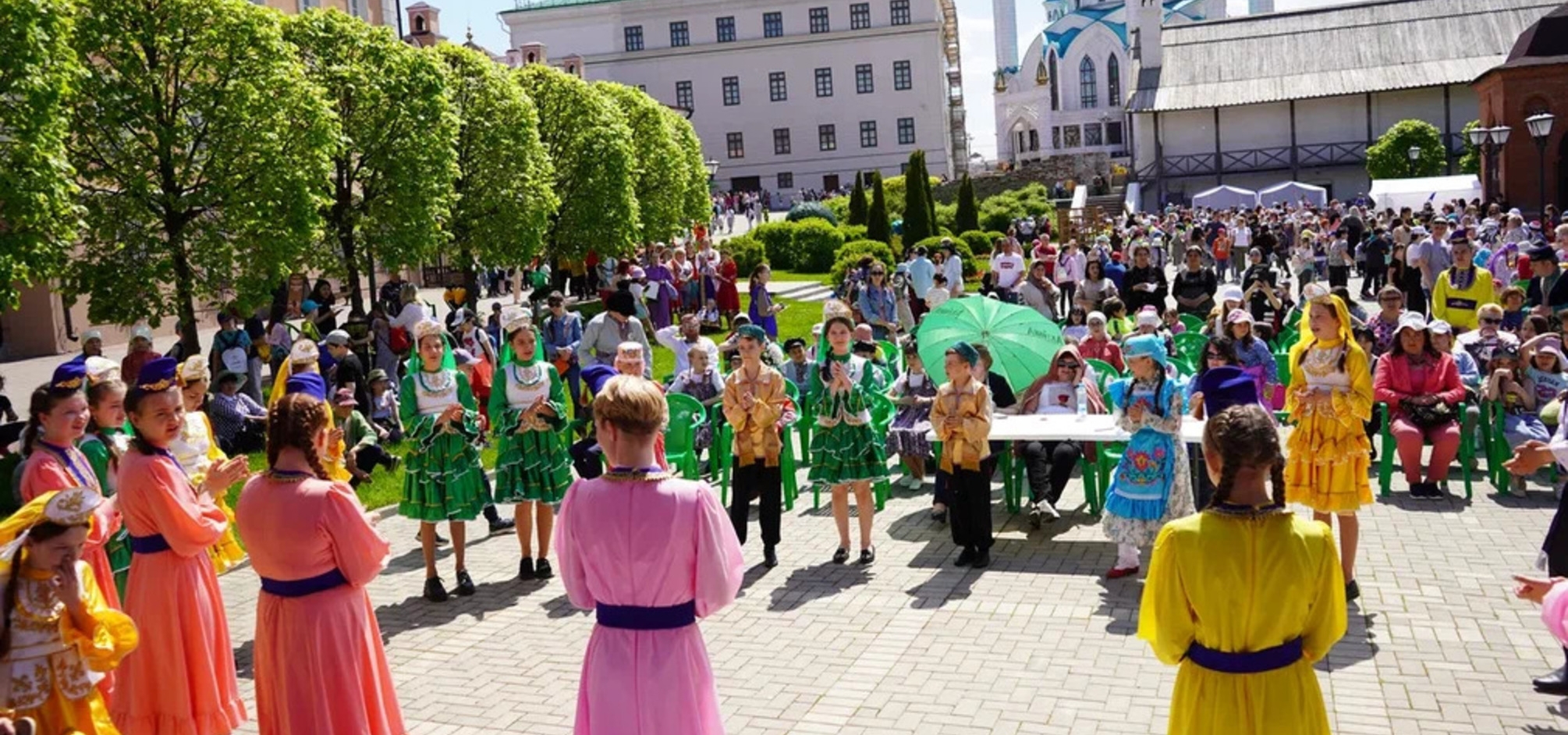 Традиционные игры народов Поволжья в Казанском Кремле