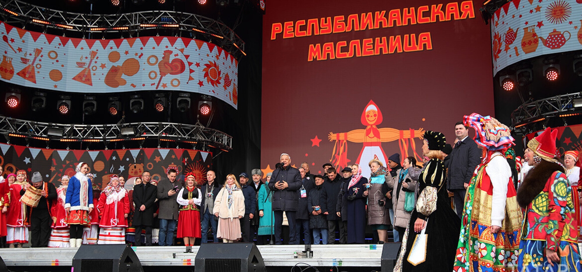 В Казани отпраздновали «Широкую Масленицу – 2024»