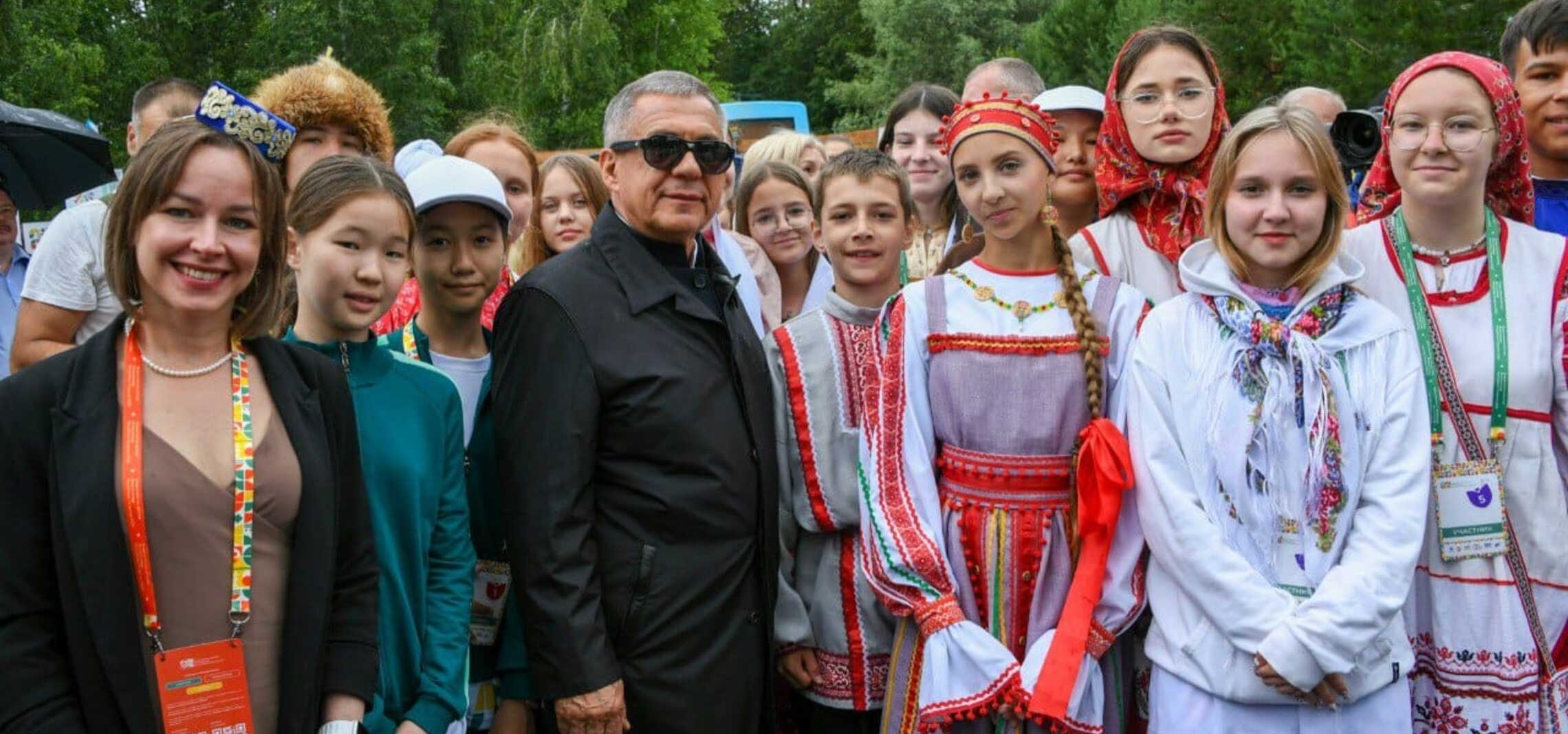 Всероссийская детская Фольклориада завершилась хороводом дружбы