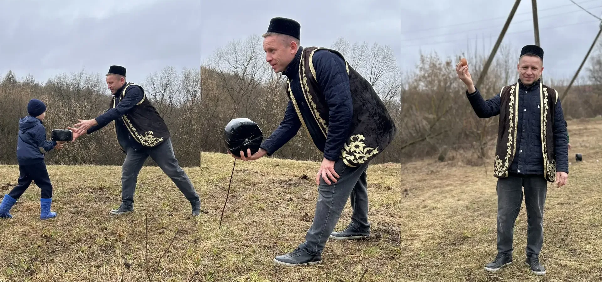 Арчаның Кылачы авылында йомырка тәгәрәтү ярышы узды