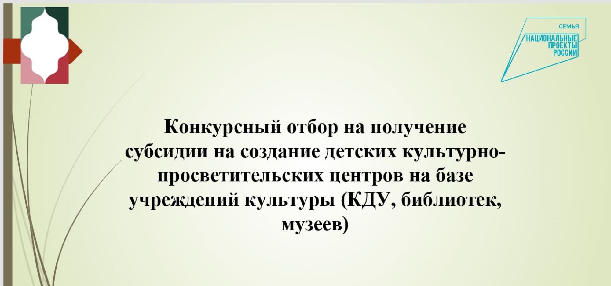 Прошел вебинар, посвященный конкурсу по созданию детских культурно-просветительских центров