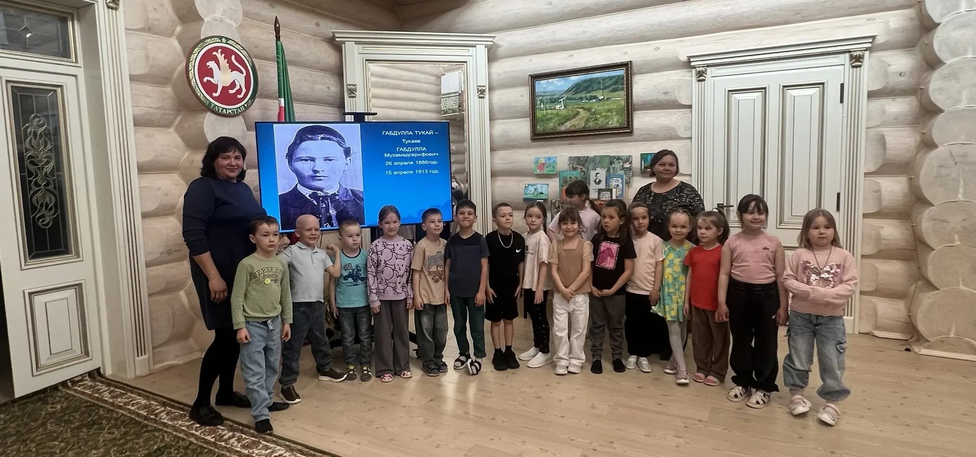 Юных жителей села Абдрахманово познакомили с творчеством Габдуллы Тукая