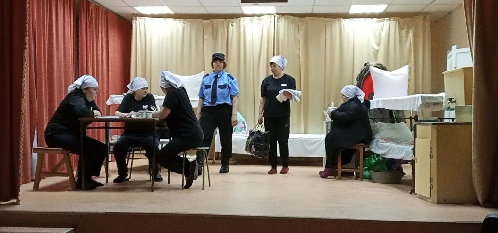 Кама Тамагының «Ләйсән» театр коллективы «Тәүбә йорты» спектаклен тәкъдим итте