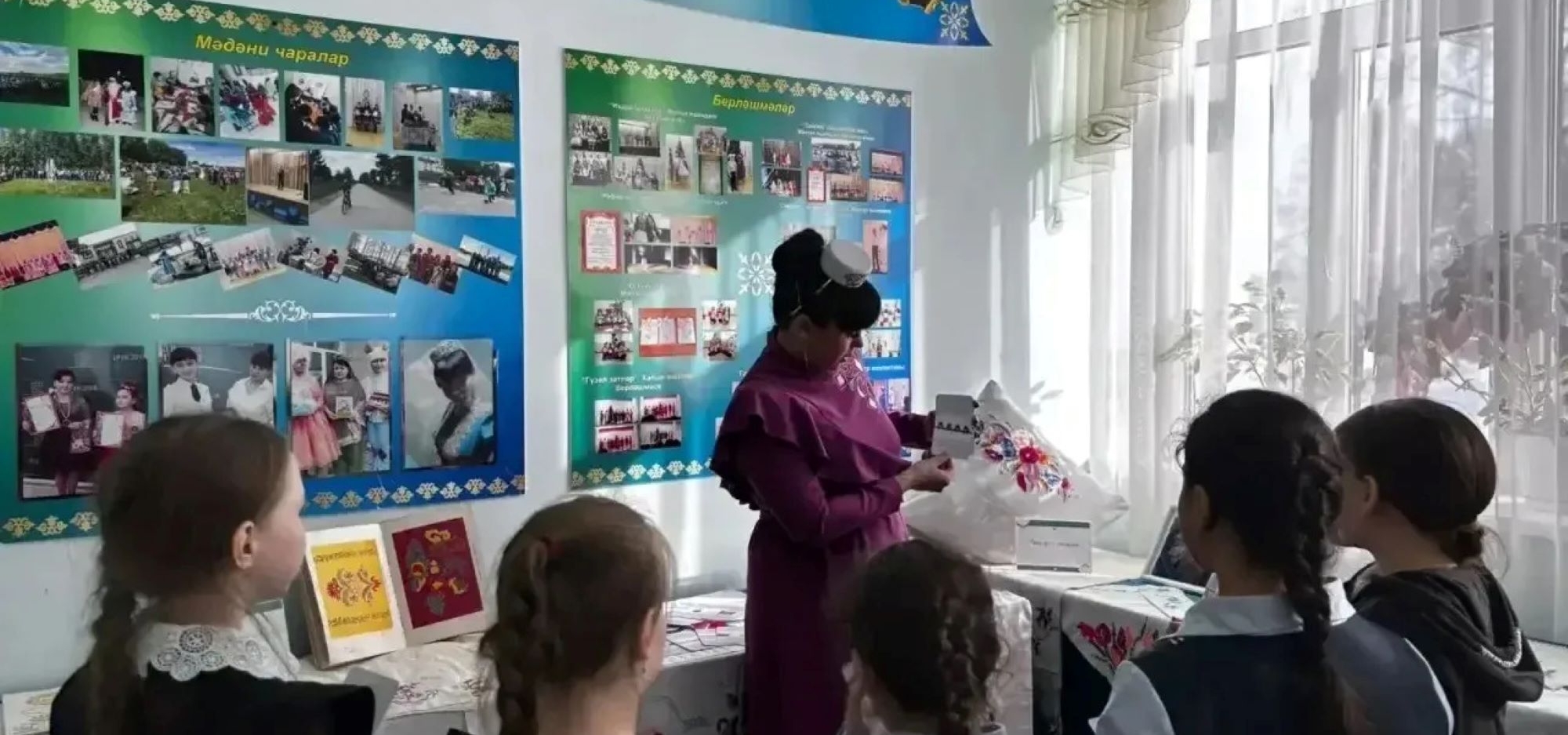 «Мәхәллә» проекты кысаларында Күңгәр Мәдәният йортында «Энә һәм җеп моңы» студиясе эшли